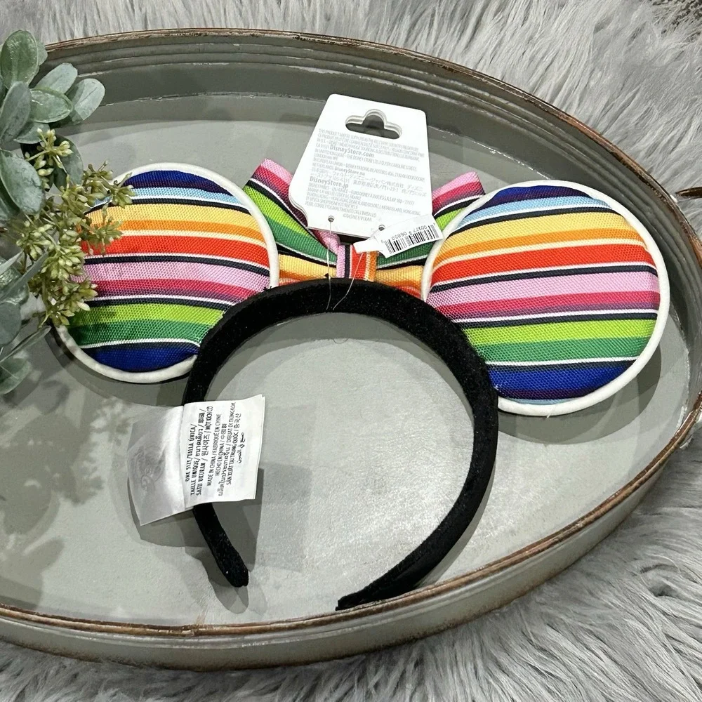 Disney~ Pixar Coco Miguel Rivera & Alebrije Dante Minnie Mouse Bow Ears Headband